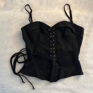 NWOT Reformation Clayton corset top